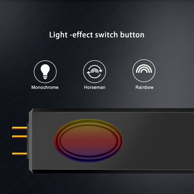 5V 3Pin ARGB Controller Connector SATA Power Supply Remote Control for Chassis Fan Lighting Water Cooler - Black 5V 3Pin ARGB Controller Connector SATA Power Supply Remote Control for Chassis Fan Lighting Water Cooler - Black